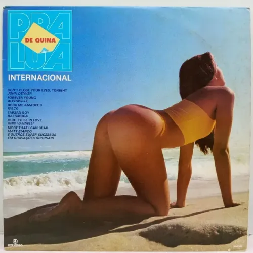 Disco Vinil (LP) De Quina Pra Lua - Internacional - Conservado