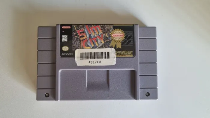Sim City edição Million Seller - Super Nintendo 
