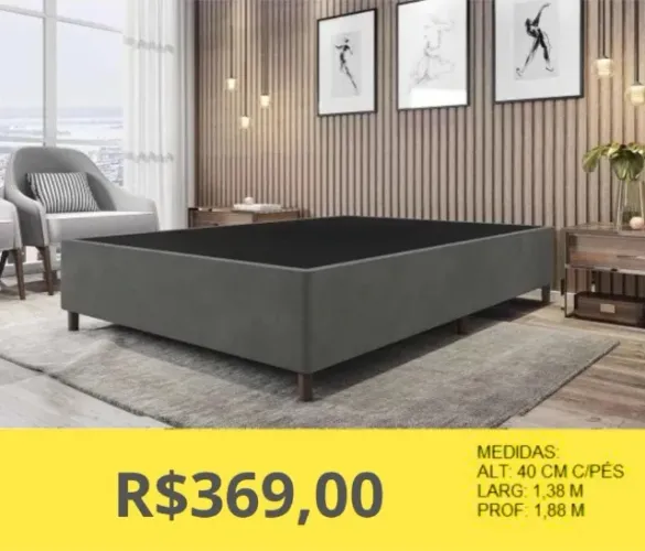 CAMA COX CASAL A PRONTA ENTREGA