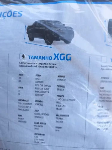 Vendo capa para caminhonete