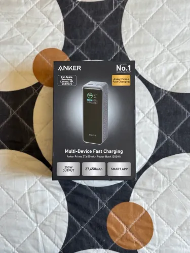 Carregador Portátil Anker Prime 27650mAh 250W