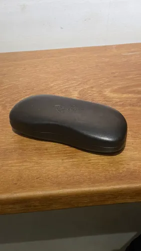 Estojo Original Ray-Ban Preto - Bom Estado