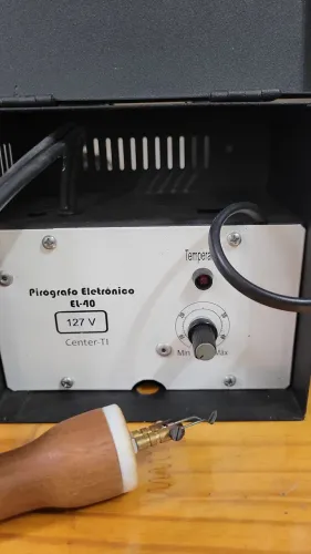 Pirógrafo Eletrônico EL-40  Center-TI,  127V