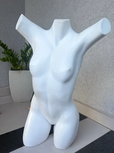 6 manequins meio corpo, usados 1 mês estado de novo