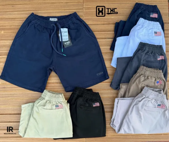 Bermuda mauricinho masculina premium