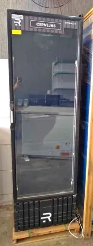 CERVEJEIRA PORTA DE VIDRO 400 LITROS REFRIMATE NOVA