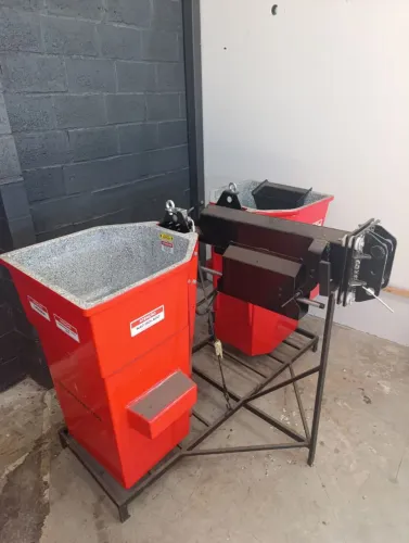 Cesto duplo para duas pessoas  