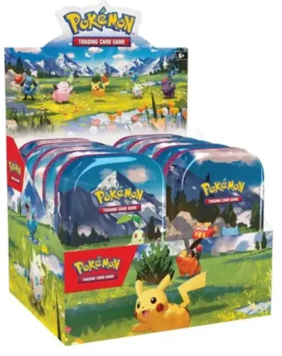 Case Lacrada Mini Lata inglês ascended heroes Cartas Pokémon 