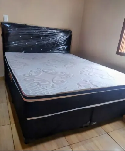 CAMA COMPLETA BI PARTIDA+ COLCHÃO D33 + CABECEIRA 1280,00 FRETE GRÁTIS