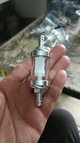 FILTRO DE COMBUSTÍVEL DE VIDRO LAVÁVEL PARA CARRO ANTIGO 