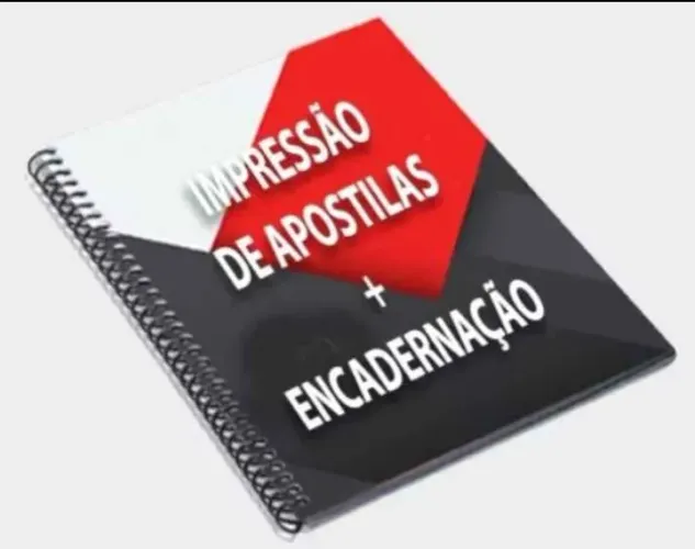 Apostilas impressão Colorida.