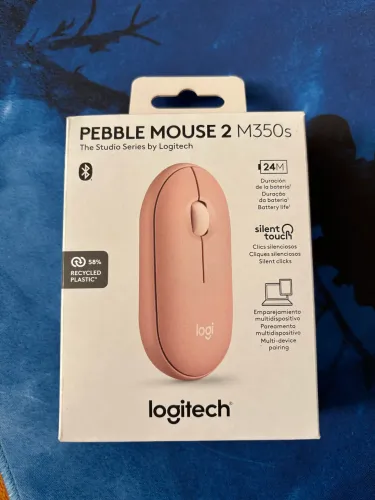 Mouse sem fio bluetooth Logitech Rosa M350s