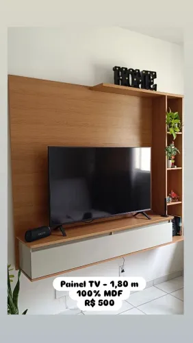 VENDO Painel TV - 1,80 m 100% mdf