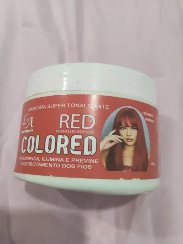 Tonalizante vermelho