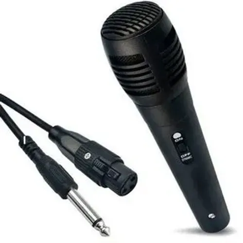 Microfone Karaokê Cabo 3m Completo 9352