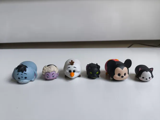 Lote tsum tsum disney 6 itens