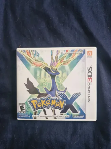 Pokemon X com luva - 3DS 