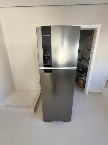 Geladeira Inox Refrigerador Duplex Frost Free 375L com Painel Digital BRM45HKANA00 110V