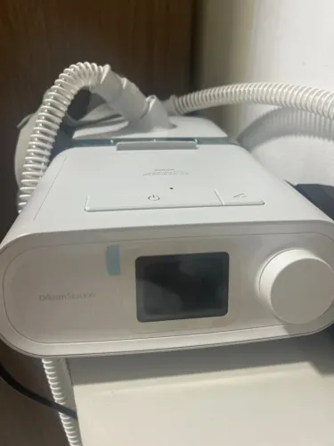 CPAP Automático DreamStation Umidificador e Modem - Apneia do Sono