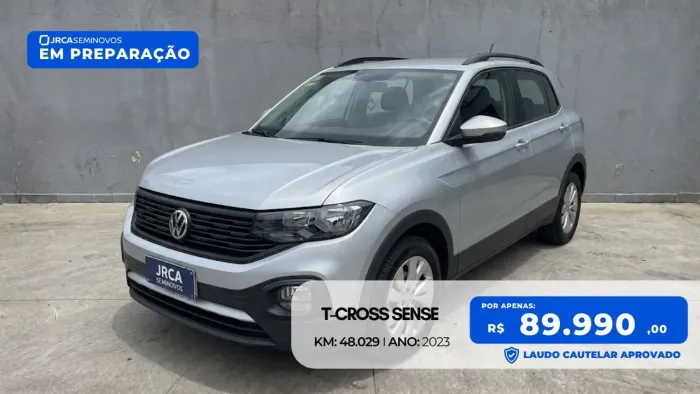 Volkswagen T-Cross Sense 1.0 TSI Flex 5P Aut. 2023