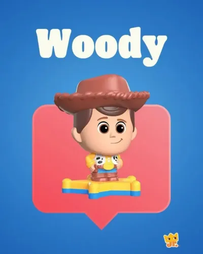 XERIFE WOODY - BURGER KING TOY STORY