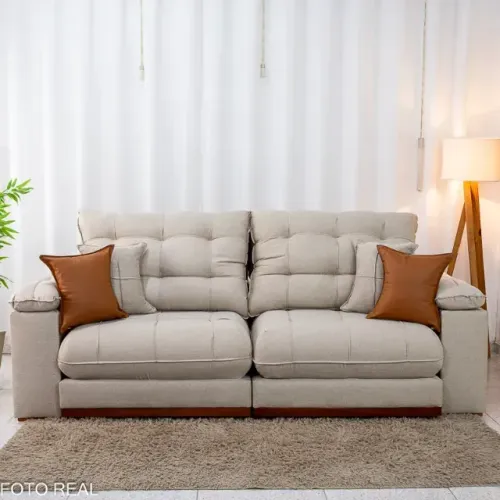 sala sofa retratil e reclinavel de 4 lugares