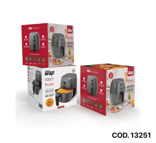 FRITADEIRA AIRFRY FAMILY WAP 4 LITROS ?