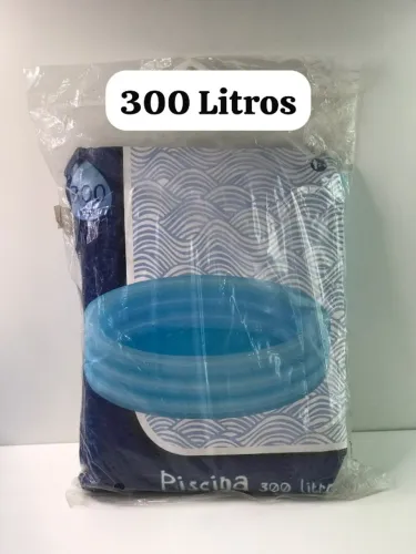 Piscina Inflável Redonda 300 Litros Mor Cor Azul