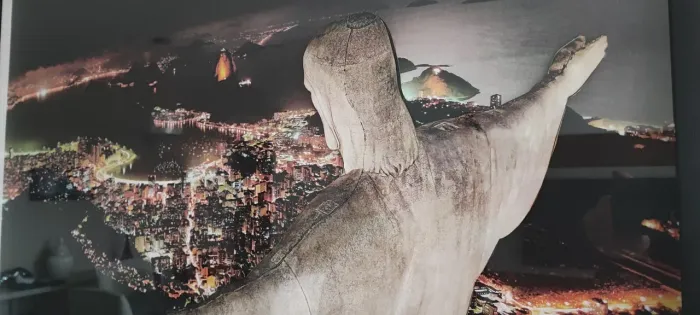 Quadro 3D Cristo Redentor Rio de Janeiro 
