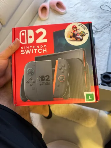 Nintendo switch 2 novo com caixa 