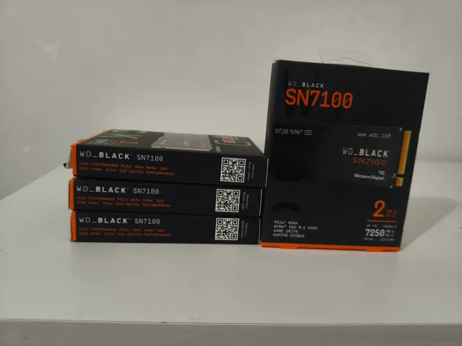 (Novo Lacrado) SSD NVME 2TB WD Black SN7100 PS5 e PC
