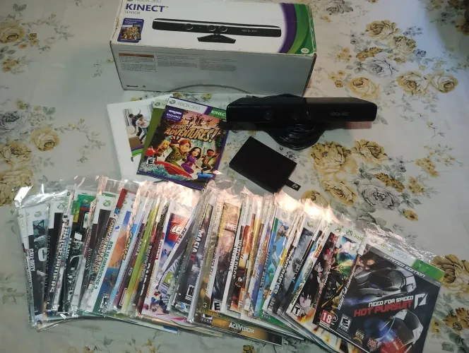 Lote acessórios Xbox 360