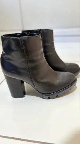 Bota de couro Ibiza