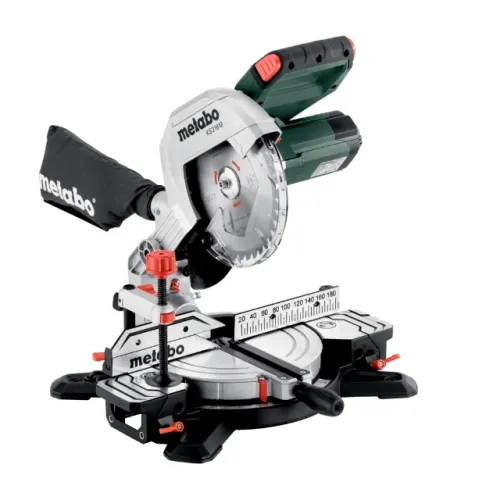 Serra Esquadria Industrial 1350W - 8.1/2 POL 216x30mm 220V - METABO-KS216M Com iluminação 