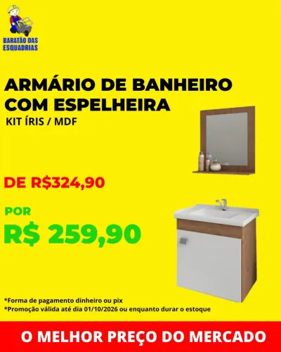 ARMÁRIO DE BANHEIRO - IMPERDÍVEL!!!