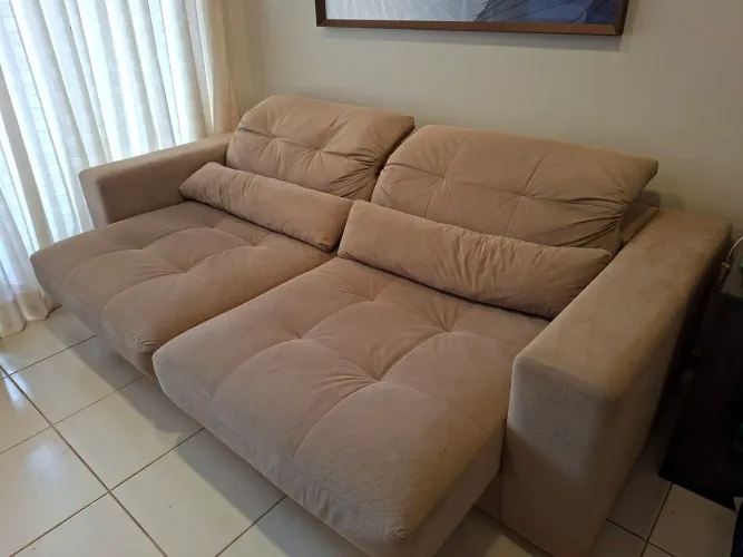 Sofá retrátil e reclinavel Prima Linea - 2.35m