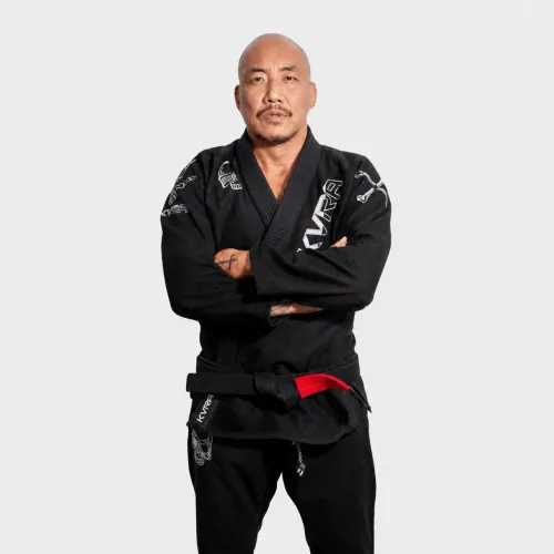Kimono Jiu Jitsu KVRA Silver Preto A4
