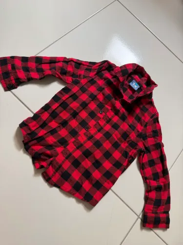 Blusa xadrez infantil