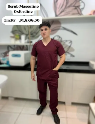 SCRUBS OXFORD  MASCULINO 