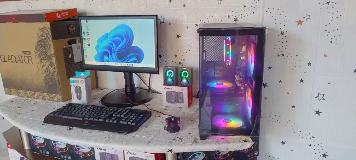 Computador i5, PC novo, 16gb memória ram, ssd 240gb, monitor 19 LED HDMI