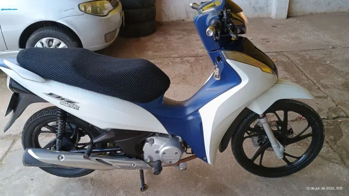 Biz 125 super conservada,toda em días,no ponto de transferência 