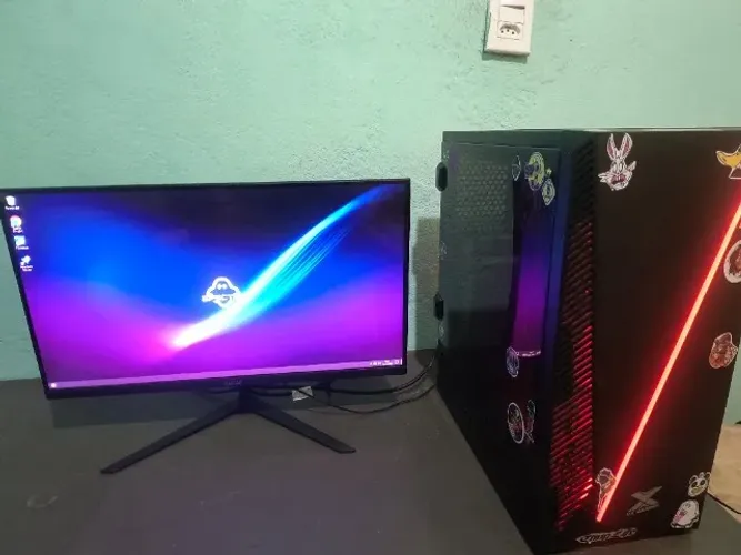 ? PC PROFISSIONAL + MONITOR - RODA JOGOS E TRABALHO PESADO ?