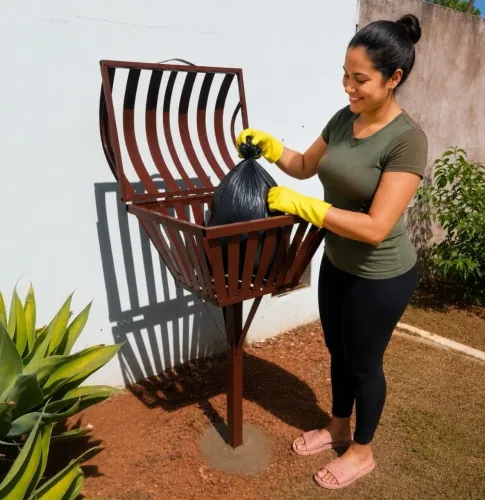 Lixeiras externas para sua residência