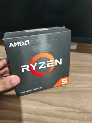 Ryzen 5 5500 oem 3.6ghz turbo de 4.25ghz 6/12 núcleos am4 caixa
