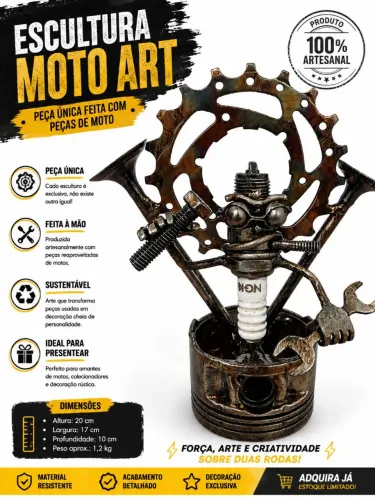 Escultura motoart