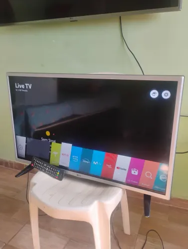 Smart tv LG 32" webos novíssima todos apps on