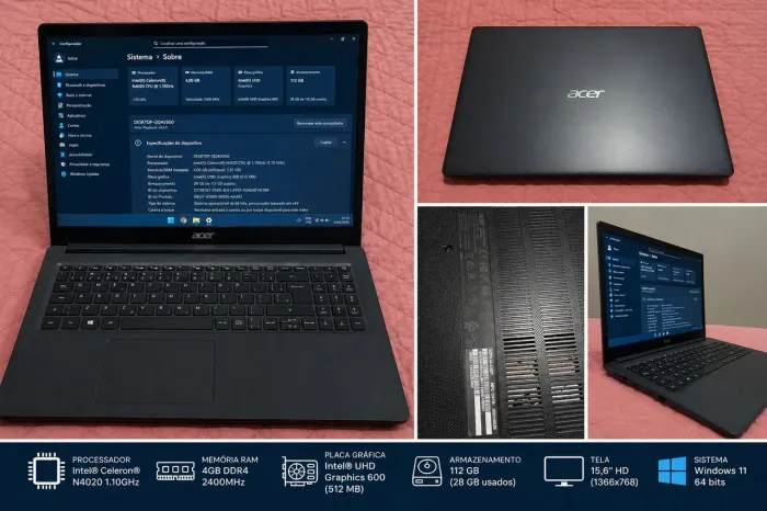 Notebook Acer Aspire