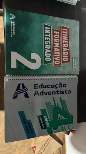 Livros colégio adventista 