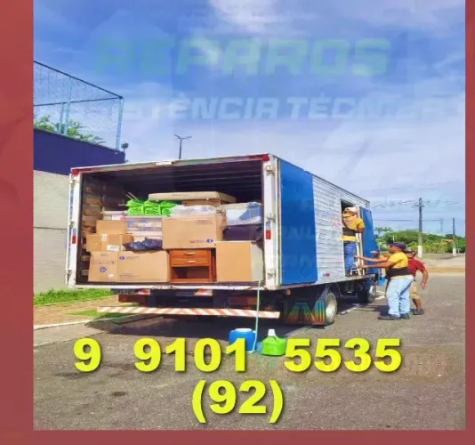 FRETE BAU ( MANAUS ) FERNANDES _ 92 9 9101~5535 _ CENTRO / ADRIANOPOLIS / CACHOEIRINHA +