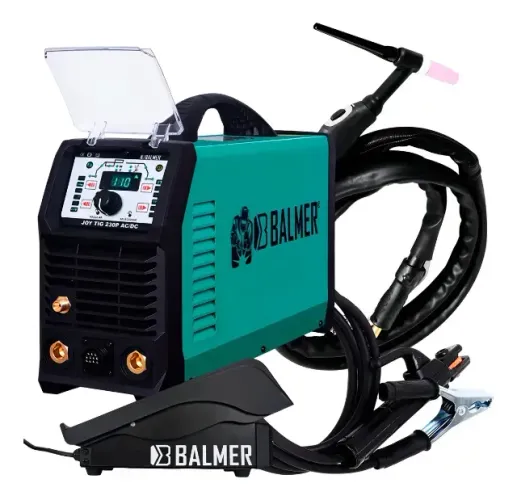Inversora De Solda Balmer Joy 30079565 Tig 230p Pulsada Mono Turquesa 50/60Hz